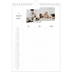 A4 Familieplanners — Grootse plannen - gezinsplanner 3 personen [Maart]