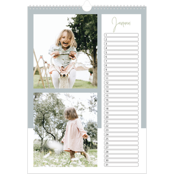 Fotokalender A3 — Aardse frames