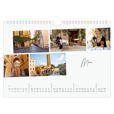 Fotokalender A4 — City trip [Maart]