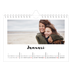 Fotokalender A5 — Handgeschreven letters [Januari]
