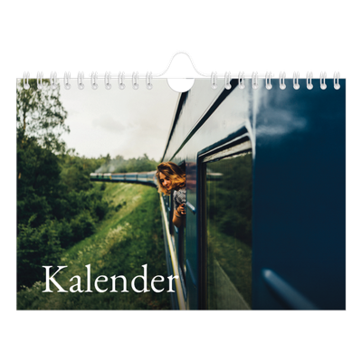 Fotokalender A5 — Schreefletters [omslag]