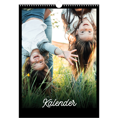 A3 Jaarkalender — Zwart [omslag]