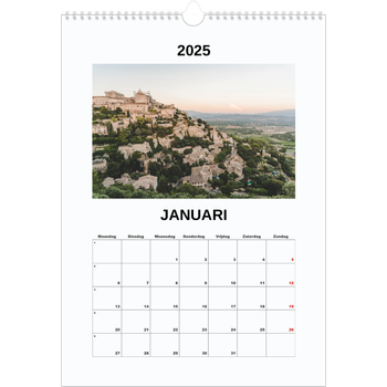 Fotokalender A3 — Eenvoudige foto