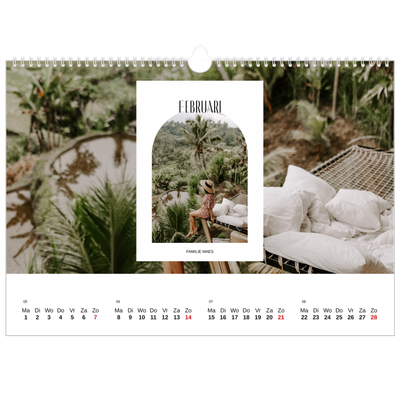 Fotokalender A3 — De open boog [Februari]