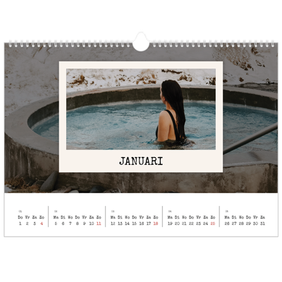 Fotokalender A3 — De portretselectie [Januari]