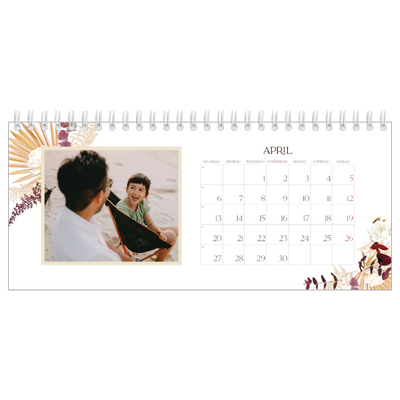 Bureaukalenders — Bohemian [April]