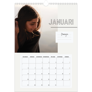 Fotokalender A3 — Notitie kalender