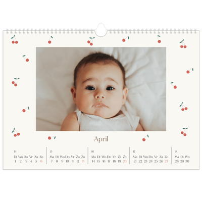 Fotokalender A3 — Kersen gelukzaligheid [April]