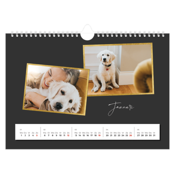 Fotokalender A4 — Herinneringen verzamelen