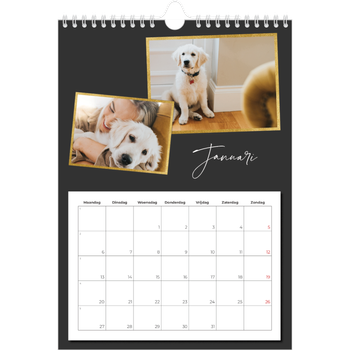 Fotokalender A4 — Herinneringen verzamelen