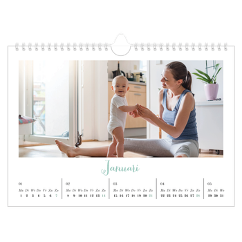 Fotokalender A4 — Hallo wereld