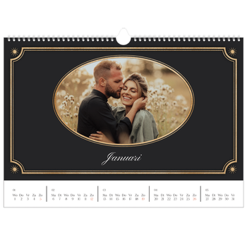 Fotokalender A3 — Klassiek vintage