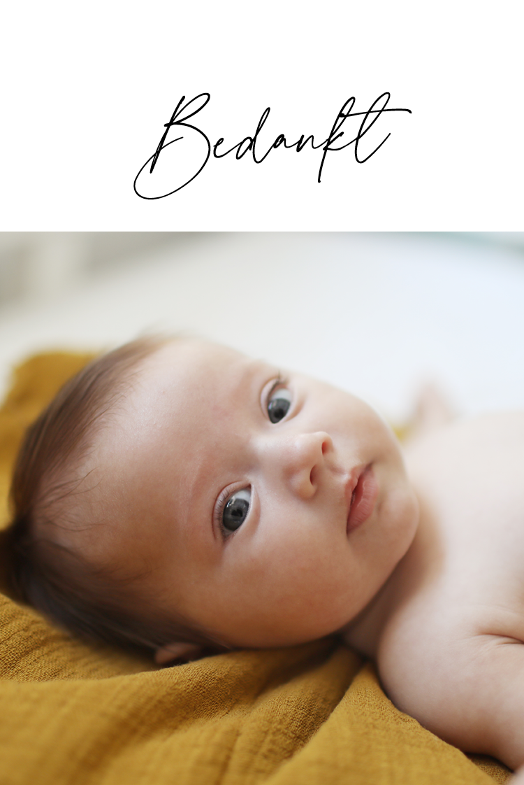 Bedankkaarten — Een klein berichtje