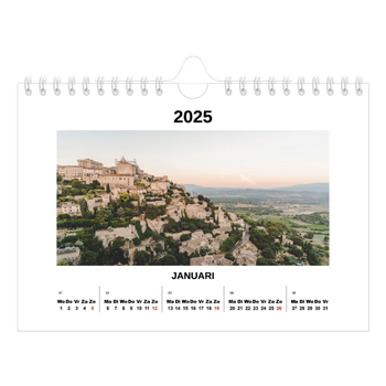 Fotokalender A5 — Eenvoudige foto