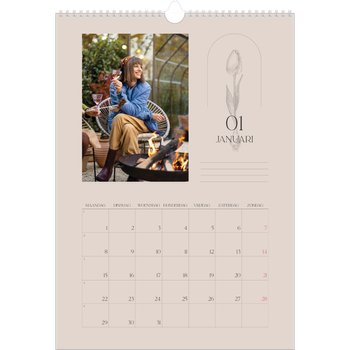Fotokalender A3 — Simpel botanisch
