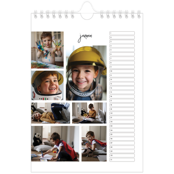 Fotokalender A5 — Foto arrangement