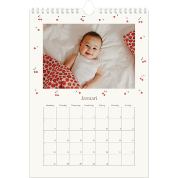 Fotokalender A4 — Kersen gelukzaligheid