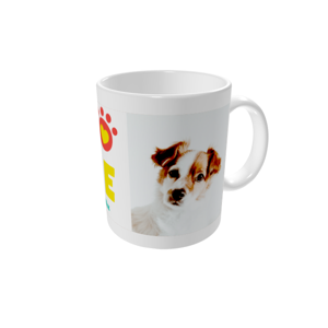 Mok bedrukken — Dierenliefde