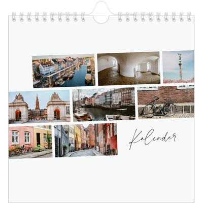 Jaarkalenders vierkant — City trip [omslag]