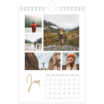 Fotokalender A5 — Handgeschreven
