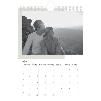 Fotokalender A5 — Kleur frames [April]