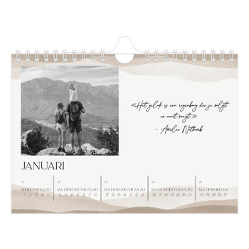 Fotokalender A5 — Welzijn quotes
