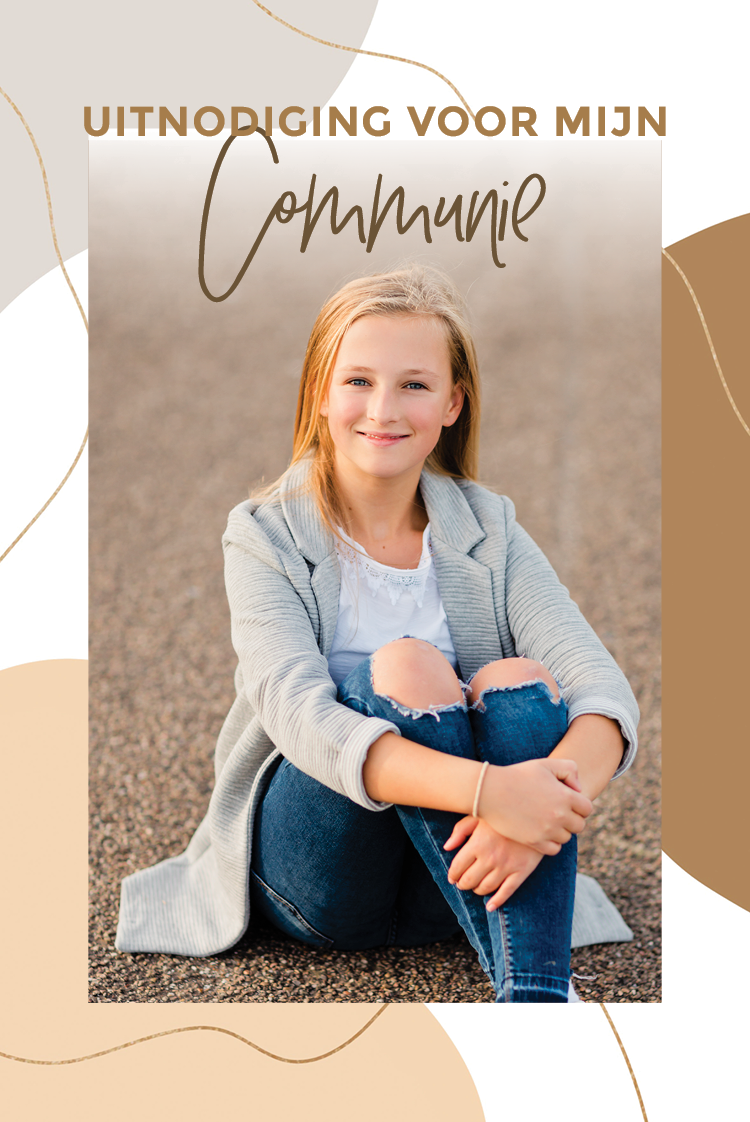 Uitnodigingen — Aardse kleuren