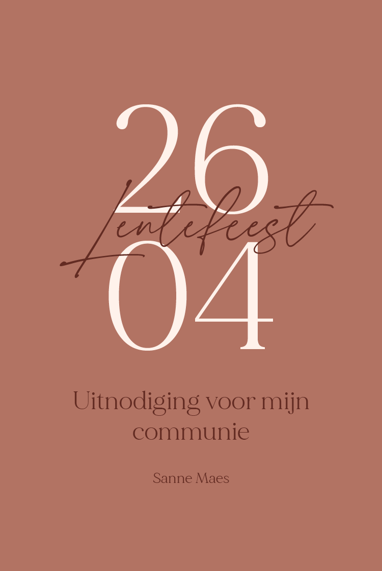 Uitnodigingen — Modern en aards