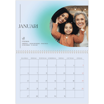 Fotokalender A4 Dubbel — Astronomie