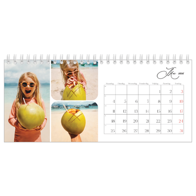 Bureaukalenders — Momentopnamen en schrift [omslag]