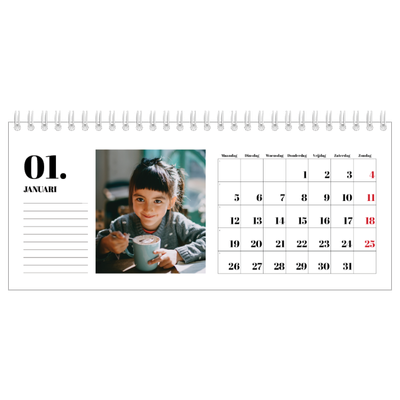 Bureaukalenders — Serif en momenten [Januari]