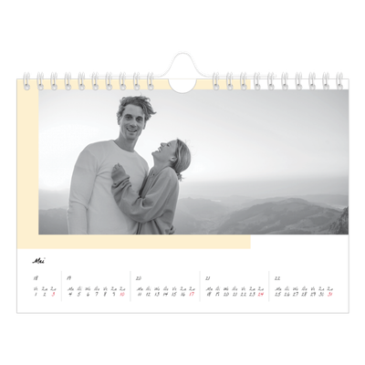Fotokalender A5 — Kleur frames [omslag]
