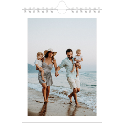 Fotokalender A5 — Schuingedrukte letters [omslag]