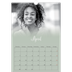 A3 Jaarkalender — Zachtgroen kleurverloop [April]