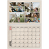 Fotokalender A4 Dubbel (30 x 40 cm) — Stempel effect [April]