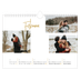Fotokalender A4 — Goudkleurige letters [Februari]