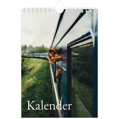 Fotokalender A5 — Schreefletters [omslag]