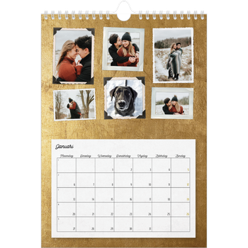 Fotokalender A4 — Fotocollage