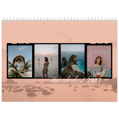 Fotokalender A4 Dubbel (30 x 40 cm) — Zin in avontuur [omslag]