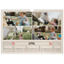 Fotokalender A3 — Stempel effect [April]