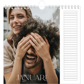 Fotokalender Vierkant — Groots
