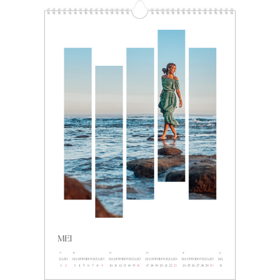 A3 Jaarkalender — Reismozaïeken [Mei]