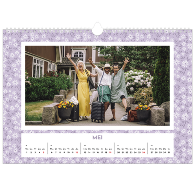 Fotokalender A4 — In volle bloei [omslag]