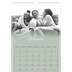 A3 Jaarkalender — Zachtgroen kleurverloop [Februari]