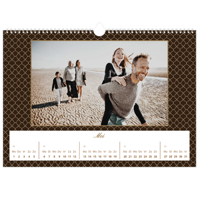 Fotokalender A3 — Vintage zwart-wit [omslag]