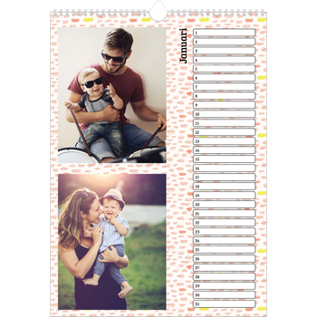 Fotokalender A3 — Behangpapier