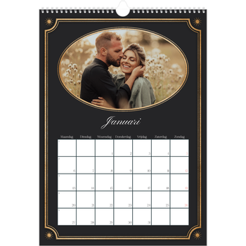 Fotokalender A3 — Klassiek vintage