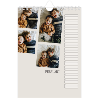 Fotokalender A5 — Herinneringen in beweging [Februari]