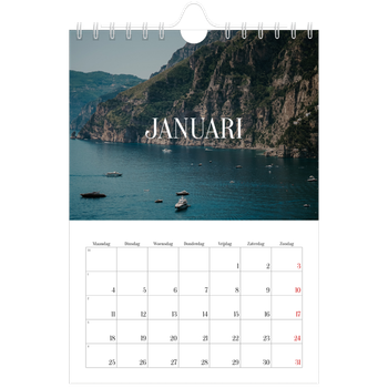 Fotokalender A5 — Eindeloze ontsnapping